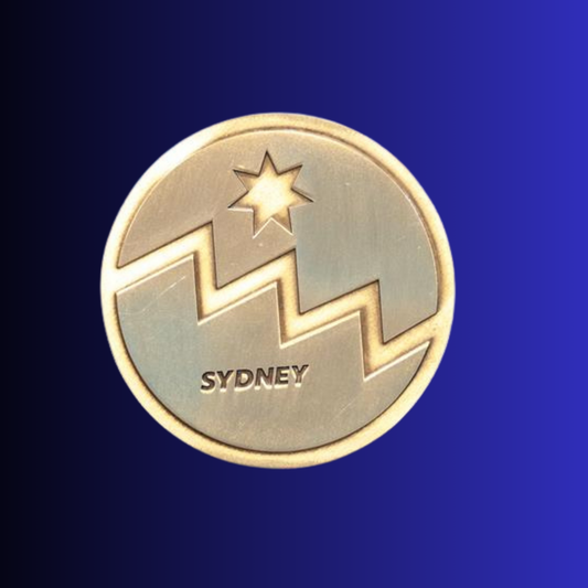 Seven Star Sydney Collectible Gold Coin