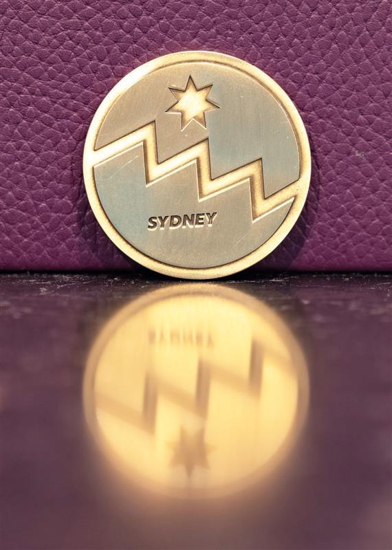 Seven Star Sydney Collectible Gold Coin