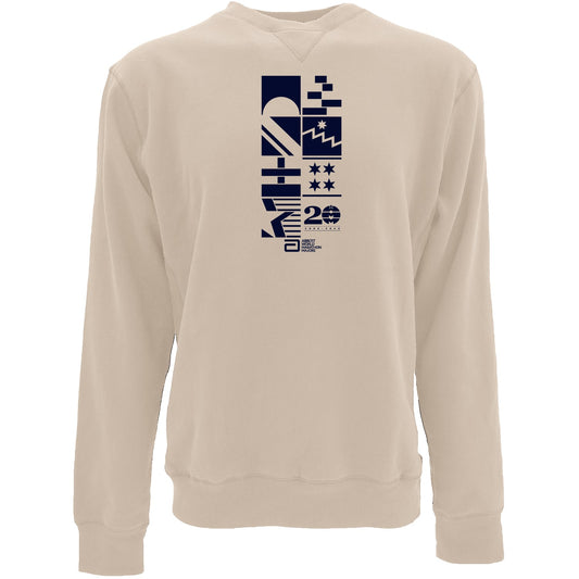 AWMM 20th Year Sanded Crew Fleece - Beige