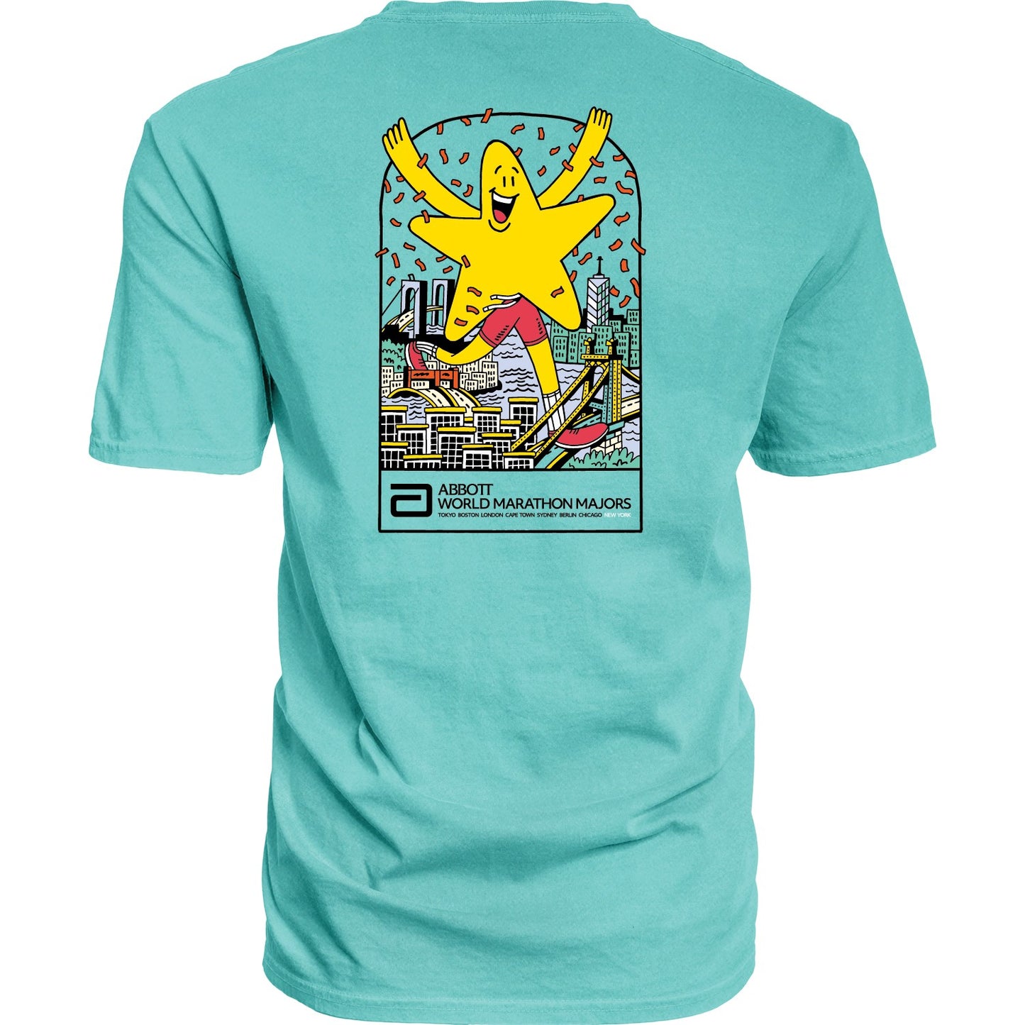 New York Star Chaser Short Sleeve Cotton Tee
