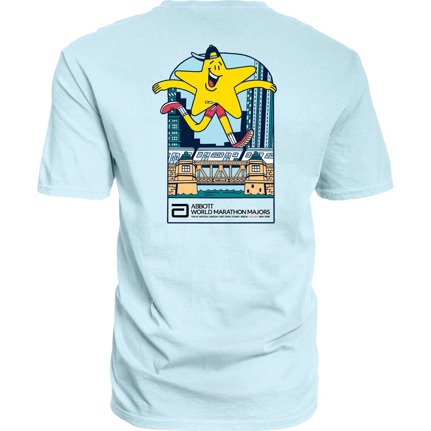Chicago Star Chaser Short Sleeve Cotton Tee