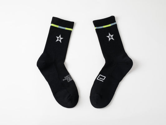 Six Star Finisher Midweight Crew Sock - Black
