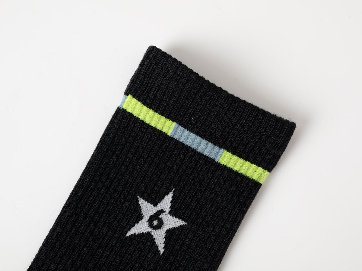 Six Star Finisher Midweight Crew Sock - Black