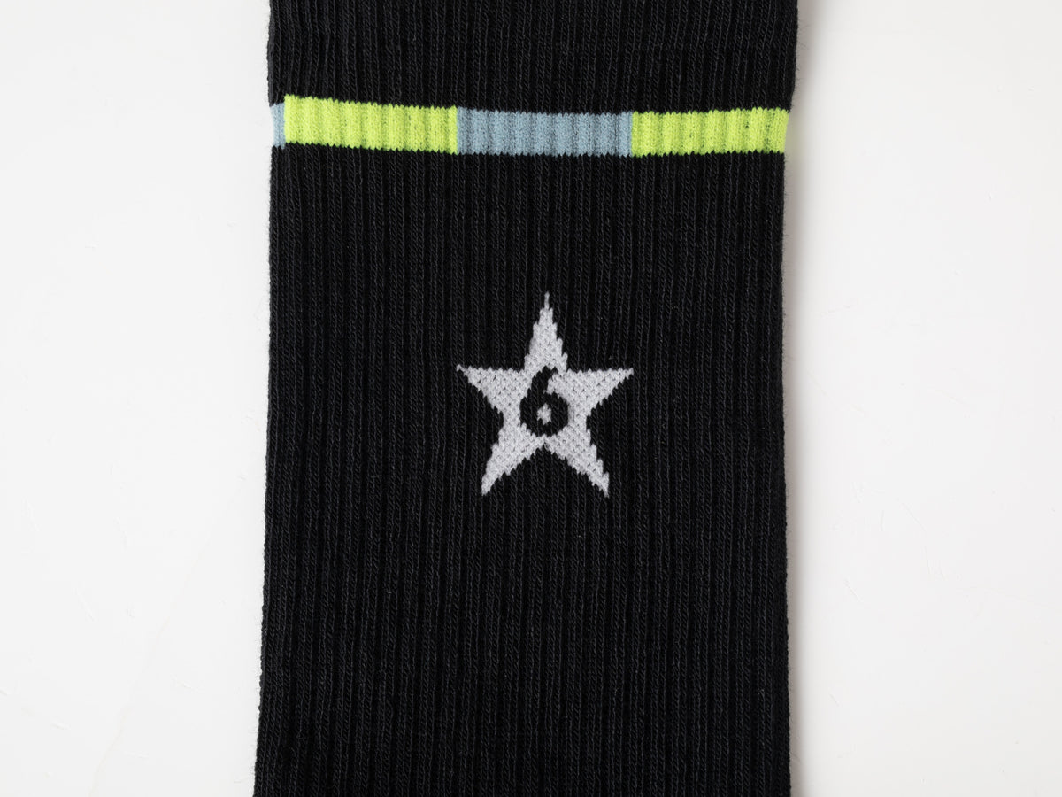 Six Star Finisher Midweight Crew Sock - Black
