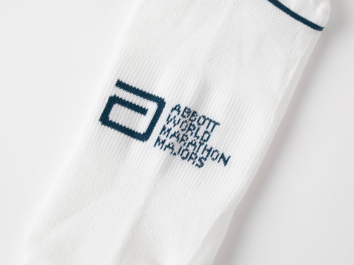 Majors Performance Midweight Crew Sock - White
