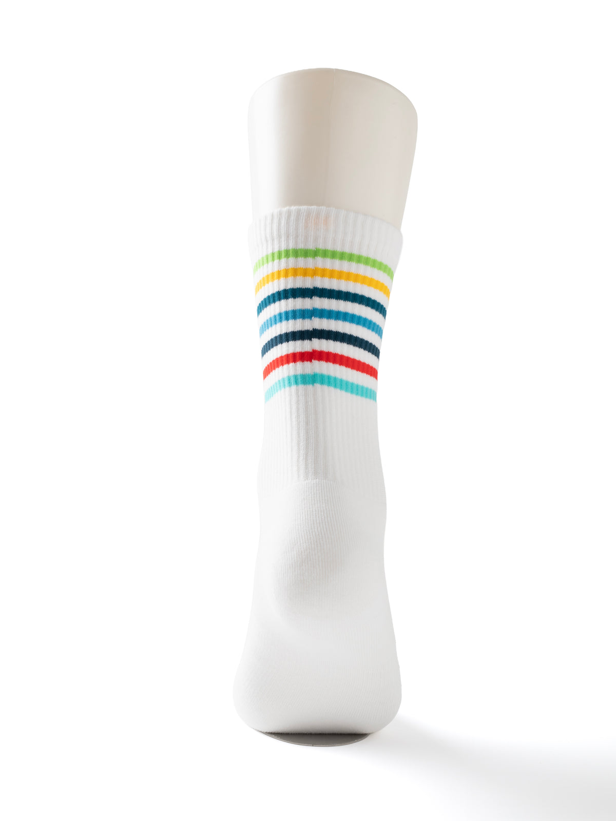 Majors Performance Midweight Crew Sock - White