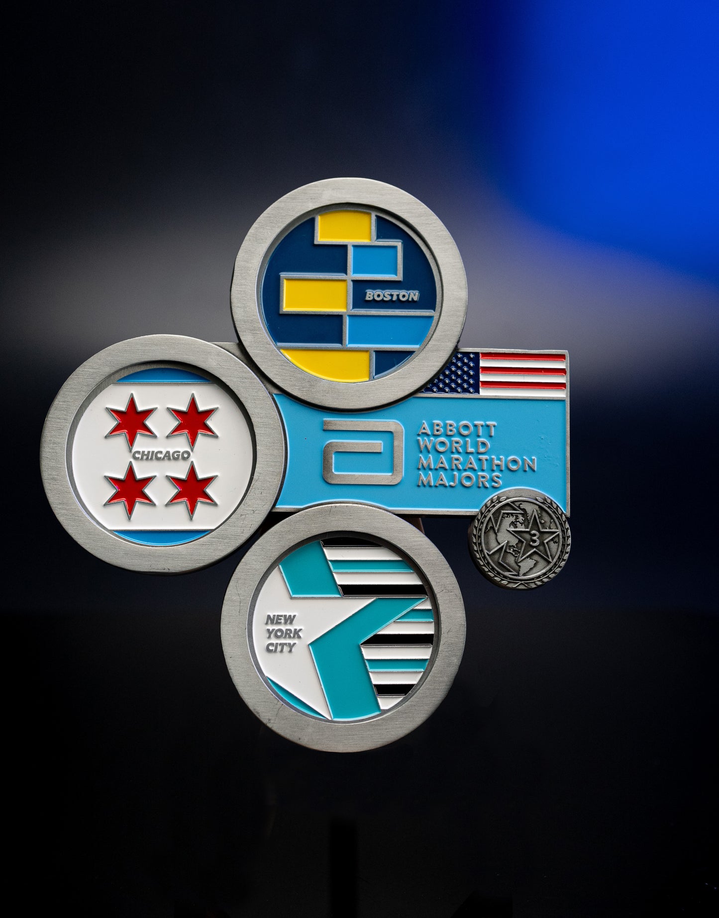 Three USA Collectible Coin Display (Coins Sold Separately)