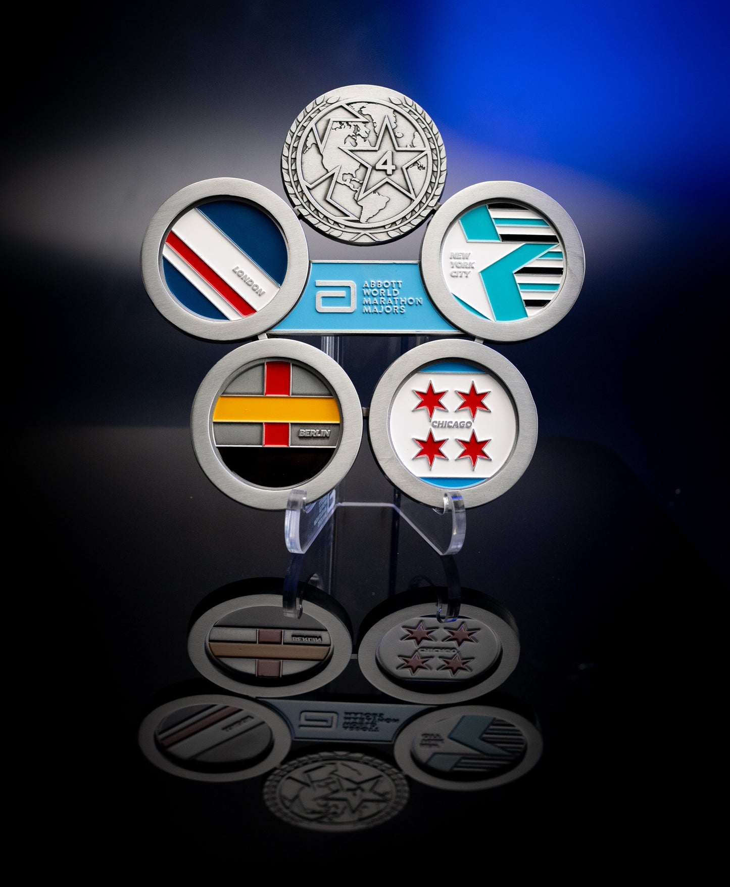Four Collectible Coin Display (Coins Sold Separately)